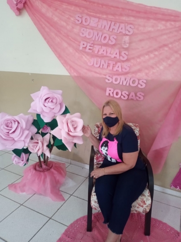 Foto 79: Mês de Prevenção ao Câncer de Mama. 