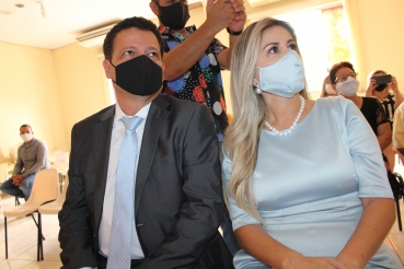 Foto 98: Reeleito, Marcelo Pecchio toma posse como Prefeito de Quatá