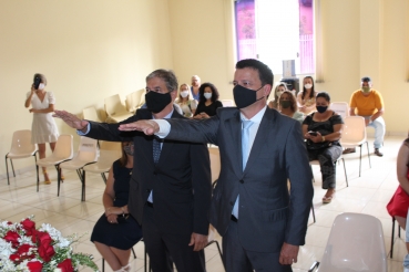 Foto 172: Reeleito, Marcelo Pecchio toma posse como Prefeito de Quatá