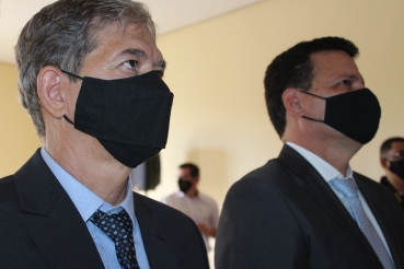 Foto 125: Reeleito, Marcelo Pecchio toma posse como Prefeito de Quatá