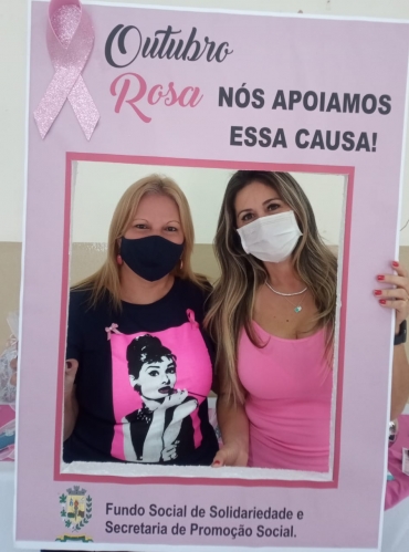 Foto 28: Mês de Prevenção ao Câncer de Mama. 