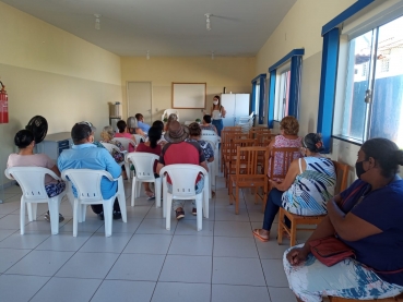 Foto 5: CRAS programa oficinas visando discussões a respeito do Impacto da Pandemia na Saúde Mental das Famílias