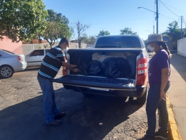 Foto 12: Saúde realiza mais um arrastão e recolhe dezenas de recipientes que acumulam água