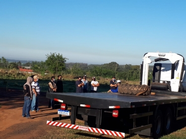 Foto 16: Funcionários da Prefeitura de Quatá participam de treinamento para veículos pesados