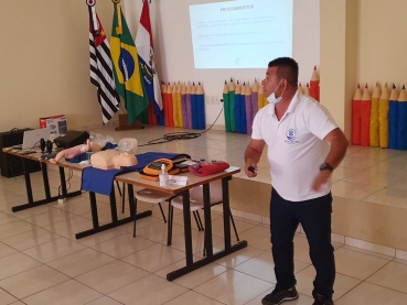 Foto 19: Berçaristas participam de formação para Primeiros Socorros