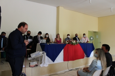 Foto 94: Reeleito, Marcelo Pecchio toma posse como Prefeito de Quatá