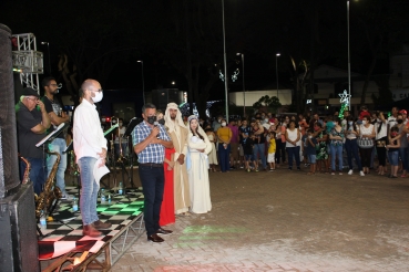 Foto 53: Inauguração da Praça do Natal - Natal Luz 2021 em Quatá