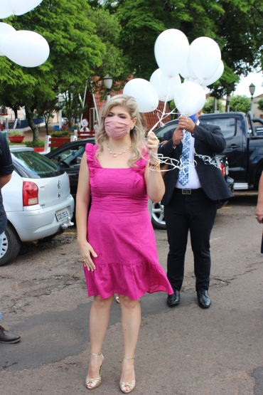 Foto 45: Reeleito, Marcelo Pecchio toma posse como Prefeito de Quatá