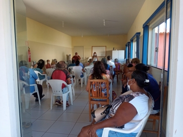 Foto 7: CRAS programa oficinas visando discussões a respeito do Impacto da Pandemia na Saúde Mental das Famílias