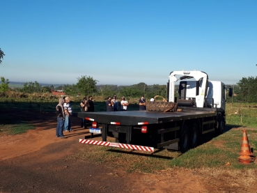 Foto 36: Funcionários da Prefeitura de Quatá participam de treinamento para veículos pesados