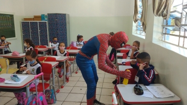 Foto 3: Educação oferece momentos especiais aos alunos