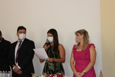 Foto 106: Reeleito, Marcelo Pecchio toma posse como Prefeito de Quatá