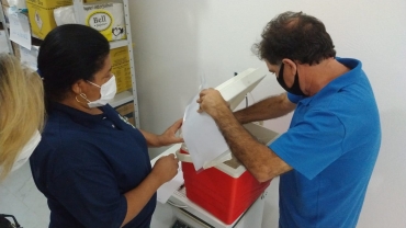Foto 26: DIA HISTÓRICO! 22/01/21. Primeiras vacinas contra o Covid - 19 são aplicadas em Quatá