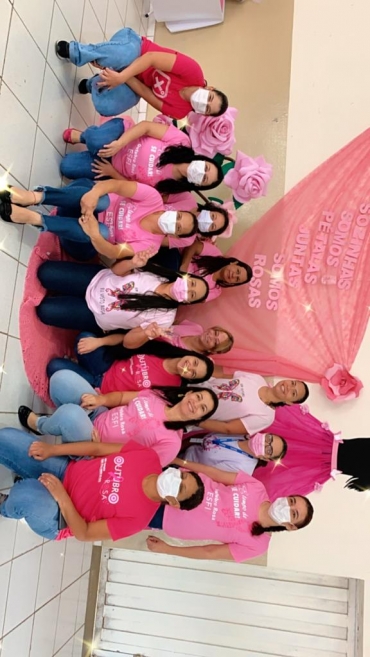 Foto 50: Mês de Prevenção ao Câncer de Mama. 