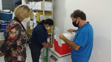 Foto 30: DIA HISTÓRICO! 22/01/21. Primeiras vacinas contra o Covid - 19 são aplicadas em Quatá