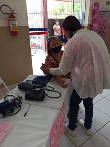 Foto 30: Mês de Prevenção ao Câncer de Mama. 