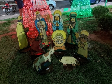 Foto 31: Inauguração da Praça do Natal - Natal Luz 2021 em Quatá