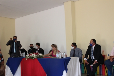 Foto 163: Reeleito, Marcelo Pecchio toma posse como Prefeito de Quatá