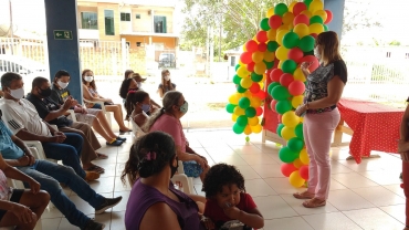 Foto 19: Comemoração de Encerramento das atividades dos Grupos de Convivência Cras de Quatá