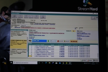 Foto 4: Licitações de Quatá são transmitidas ao vivo pela internet