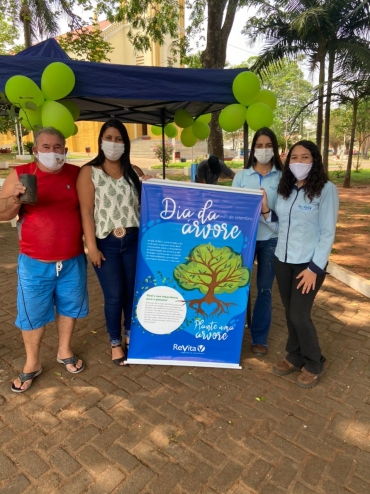 Foto 17: Comemoração ao Dia da Árvore. A favor da saúde. Em respeito ao Meio Ambiente!