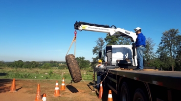 Foto 14: Funcionários da Prefeitura de Quatá participam de treinamento para veículos pesados