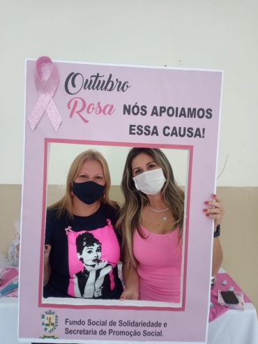 Foto 8: Mês de Prevenção ao Câncer de Mama. 