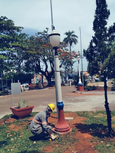 Foto 65: Praças de Quatá recebem nova iluminação