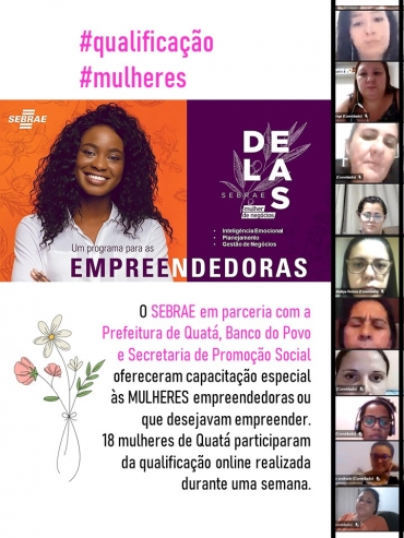 Foto 4: Sebrae DELAS Mulher de Negócios