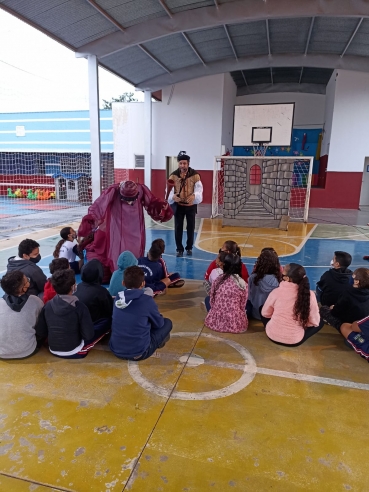 Foto 5: MEIO AMBIENTE: Teatro traz conscientização e aprendizagem