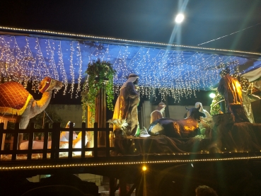 Foto 4: Um Natal inesquecível! Carreta de Natal: pela primeira vez em Quatá