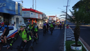 Foto 7: Solidariedade, Conscientização e Saúde! Primeiro Ecopedal reúne ciclistas da região e promove ação a favor dos animais de rua