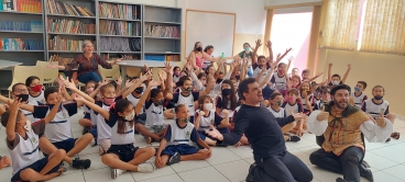 Foto 114: MEIO AMBIENTE: Teatro traz conscientização e aprendizagem