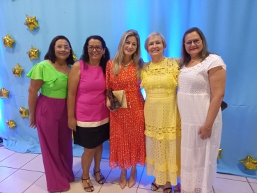 Foto 86: Encanto e Beleza marcaram a noite de Formatura da Educação Infantil Municipal de Quatá