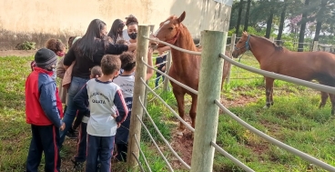 Foto 36: Alunos da Rede Municipal participam de visita na ETEC de Quatá