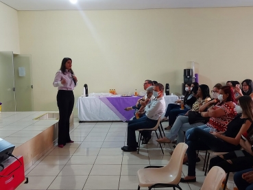 Foto 10: Agosto Lilás reforça a luta em combate à violência contra a mulher