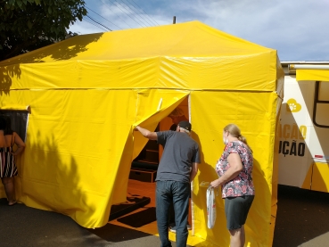 Foto 2: Castramóvel realiza castração de 210 pets gratuitamente em Quatá