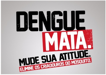 Notícia Dengue é caso de Saúde Pública! Faça sua parte.