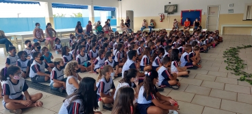 Foto 32: Projeto Turma da Ação - Peça Missão Natureza é apresentada nas Escolas Municipais