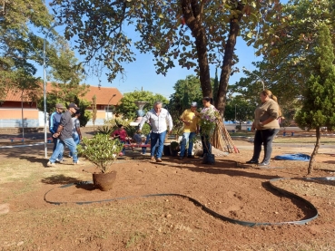 Foto 7: Encerramento do Curso de Jardinagem