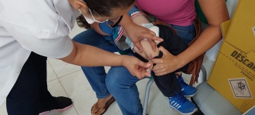 Foto 9: Quatá participa do dia D da Campanha de vacinação contra gripe e sarampo