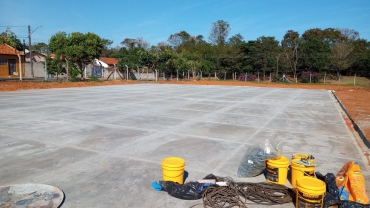 Foto 15: Mais obras em Quatá!  Esporte em destaque