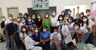 Foto 16: Homens em destaque! Saúde promove ação em prol o novembro azul