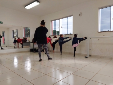 Foto 39: Cultura retorna com as aulas de Ballet
