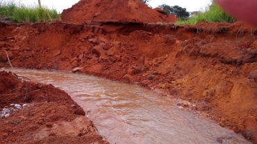 Foto 27: Retirada da Ponte do Bairro Água Bonita