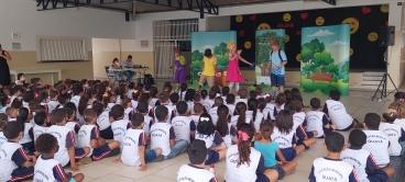 Foto 26: Projeto Turma da Ação - Peça Missão Natureza é apresentada nas Escolas Municipais