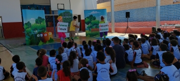 Foto 19: Projeto Turma da Ação - Peça Missão Natureza é apresentada nas Escolas Municipais
