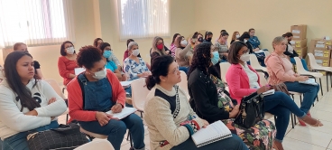 Foto 12: Professores da Educação infantil de Quatá participam de formação