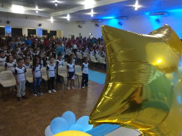 Foto 90: Encanto e Beleza marcaram a noite de Formatura da Educação Infantil Municipal de Quatá