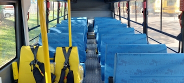 Foto 5:  Novas conquistas para a Educação de Quatá: mais um ônibus e 90 notebooks